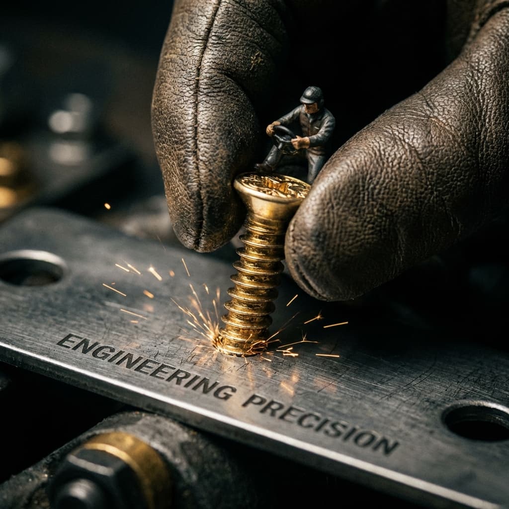Macro fotografía de instalación de precisión de cerradura en Boadilla
