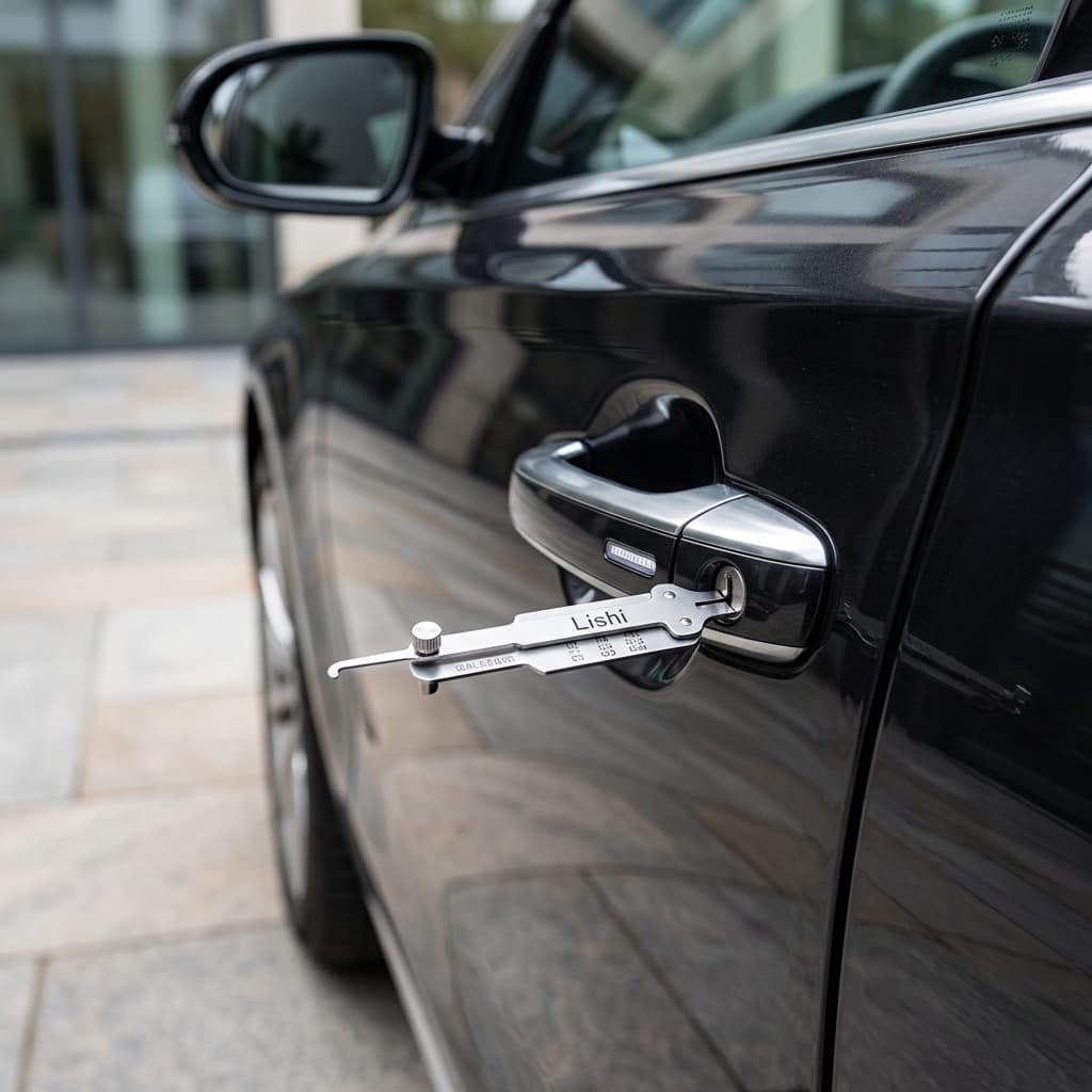 Herramientas de precisión para ganzuado de vehículos (Lishi Decoder)