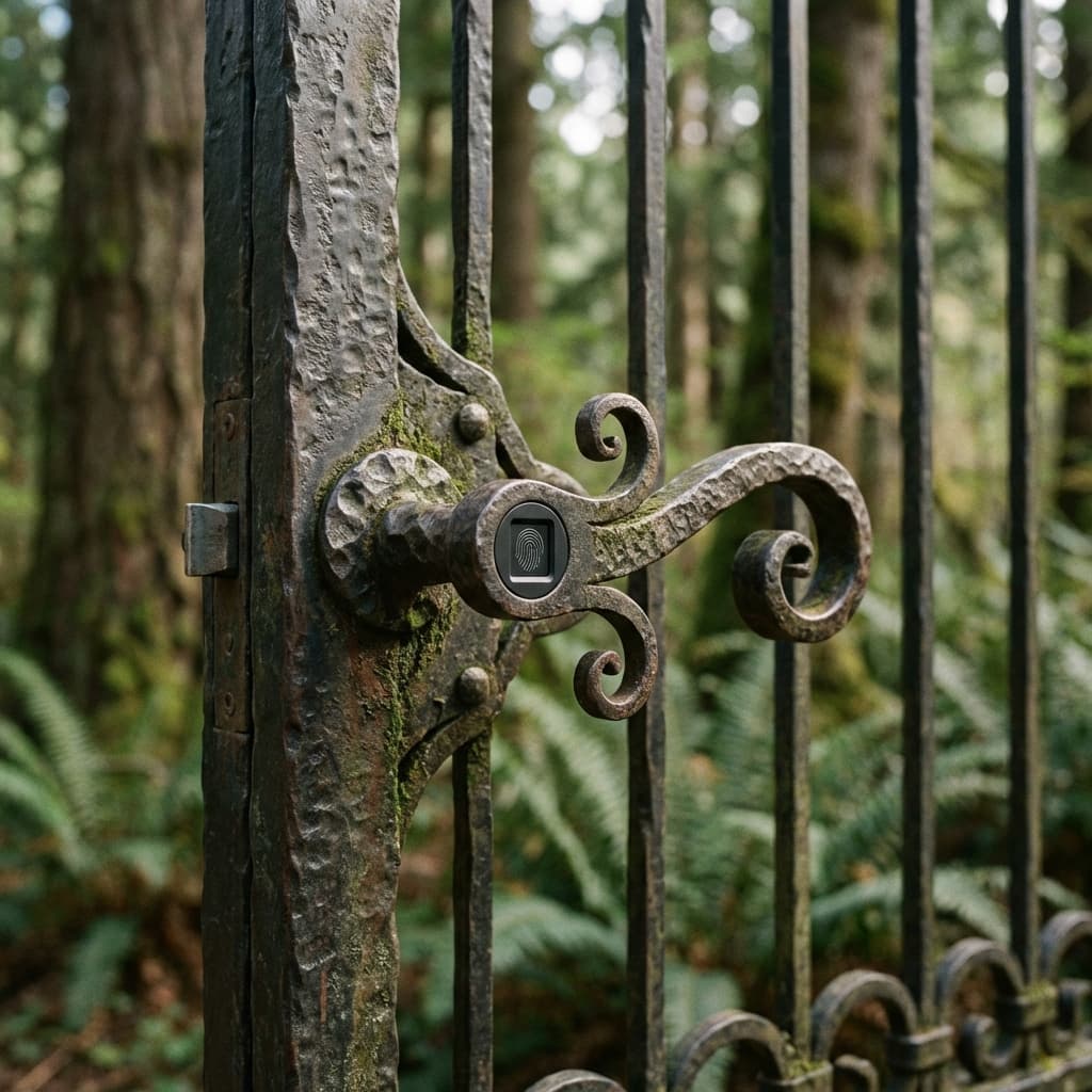 Detalle Cerradura Inoxidable