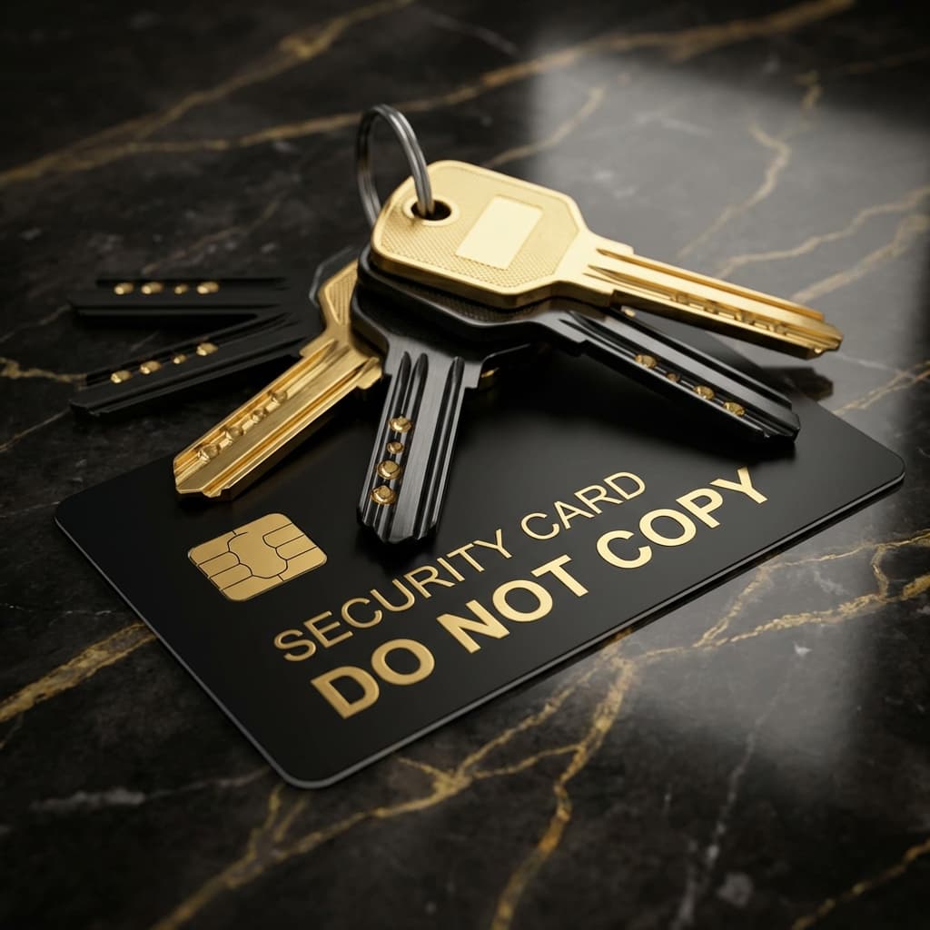 Tarjeta de Propiedad de Seguridad