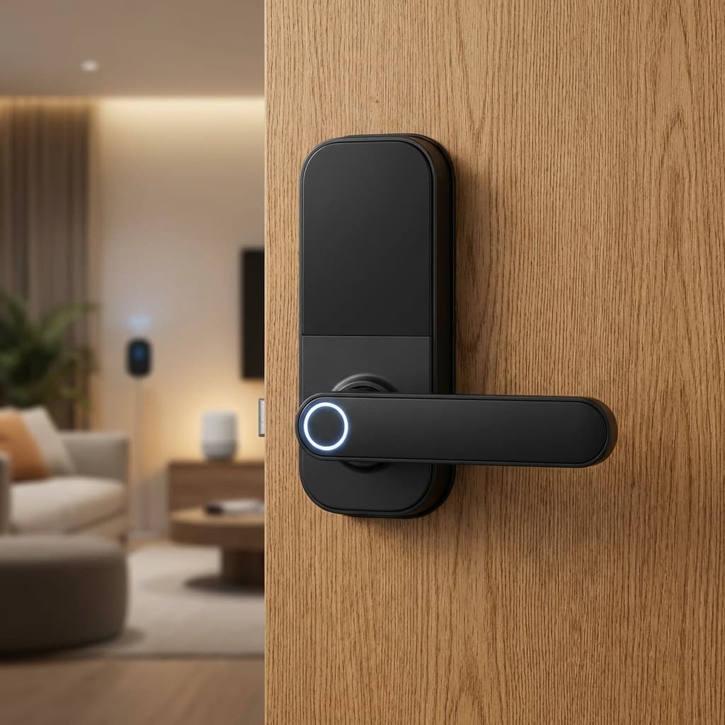 Cerradura Inteligente Nuki instalada